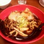 ブラックラーメン（富山ブラック）麺家いろは