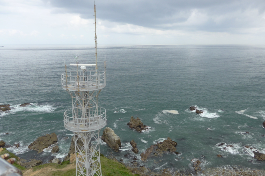 犬吠埼灯台から海側の風景